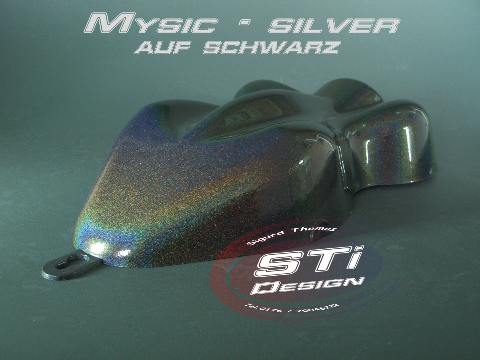 Mystic Silver / schwarz